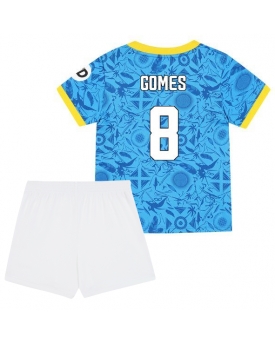 Billige Fotballdrakt Wolves Joao Gomes #8 Replika Tredjedraktsett Barn 2025-26 Kortermet (med bukser)